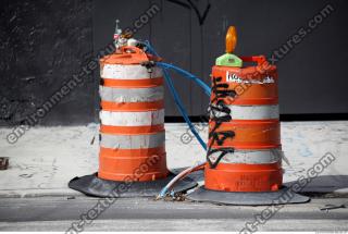 road cone damaged 0008